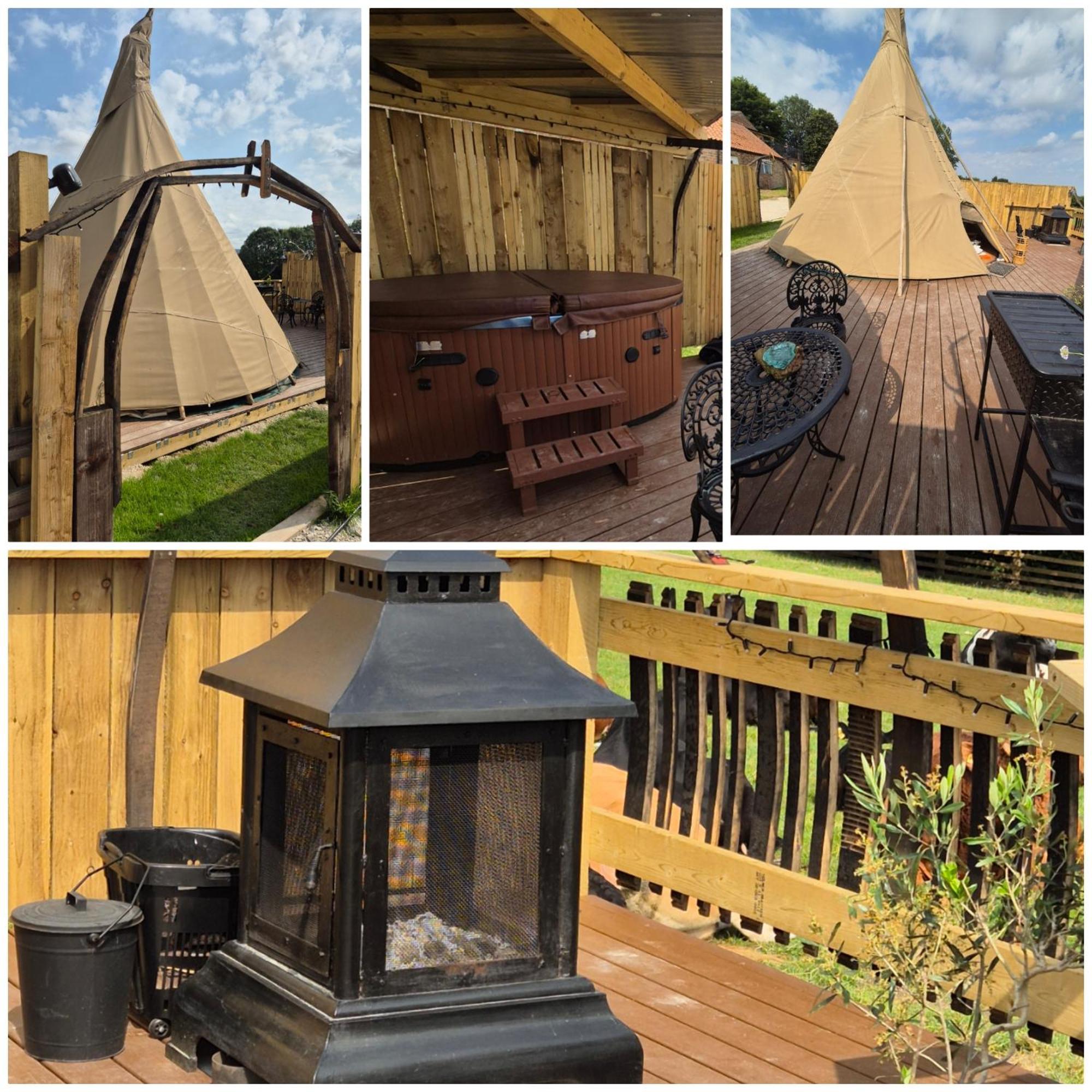 Burtree Country House, Tipi'S, Treehouse & Lodge & House Rooms With Hot Tubs In A Private Garden Тирск Экстерьер фото